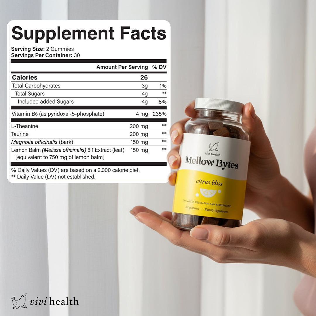 Mellow Bytes - Daily Calming Gummies