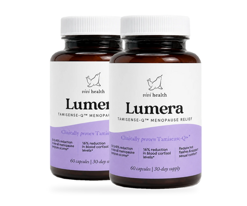 Two bottles of Lumera